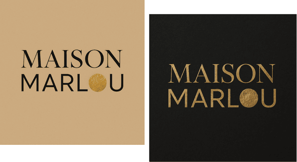 Mockup branding Maison Marlou